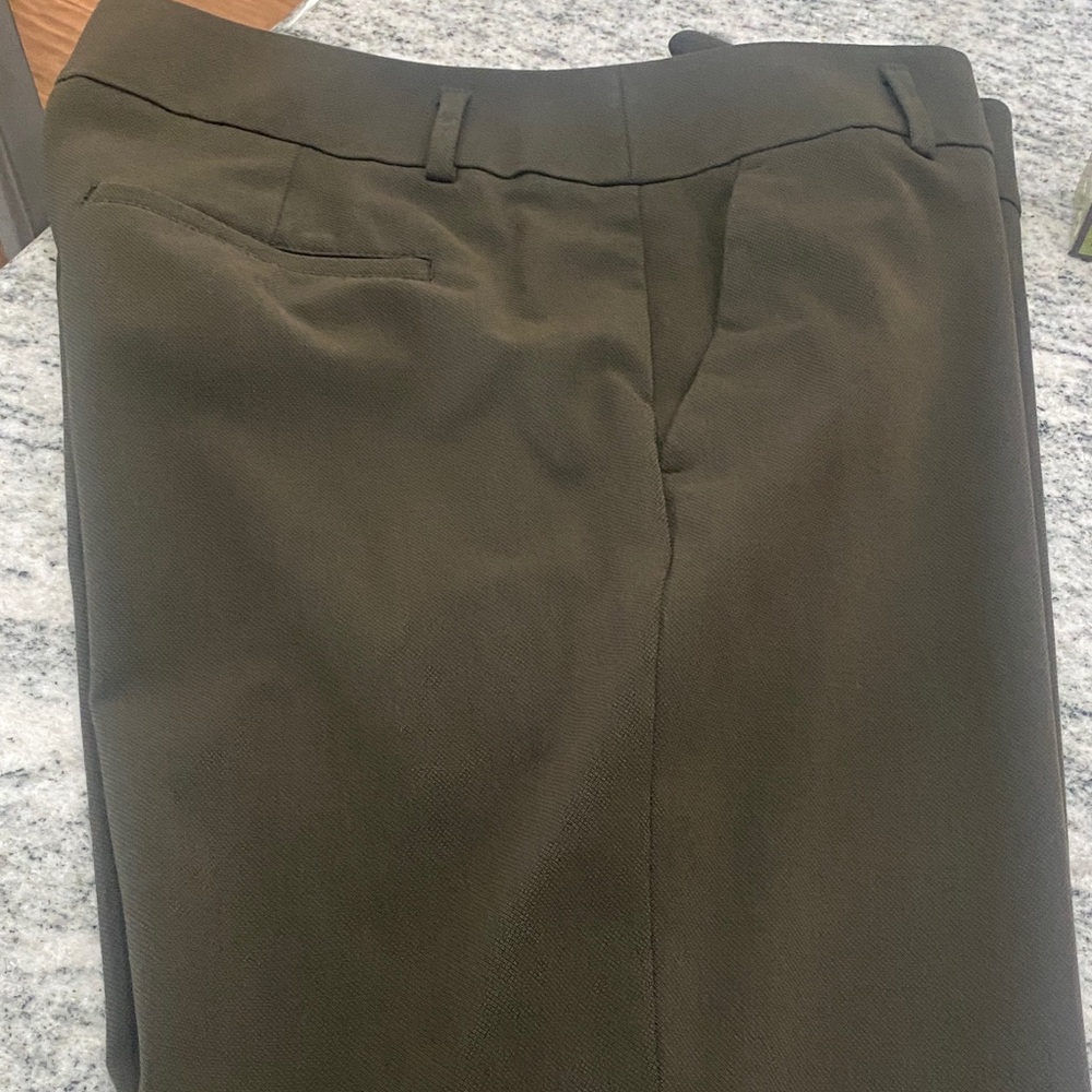LOFT Dark Olive Pants